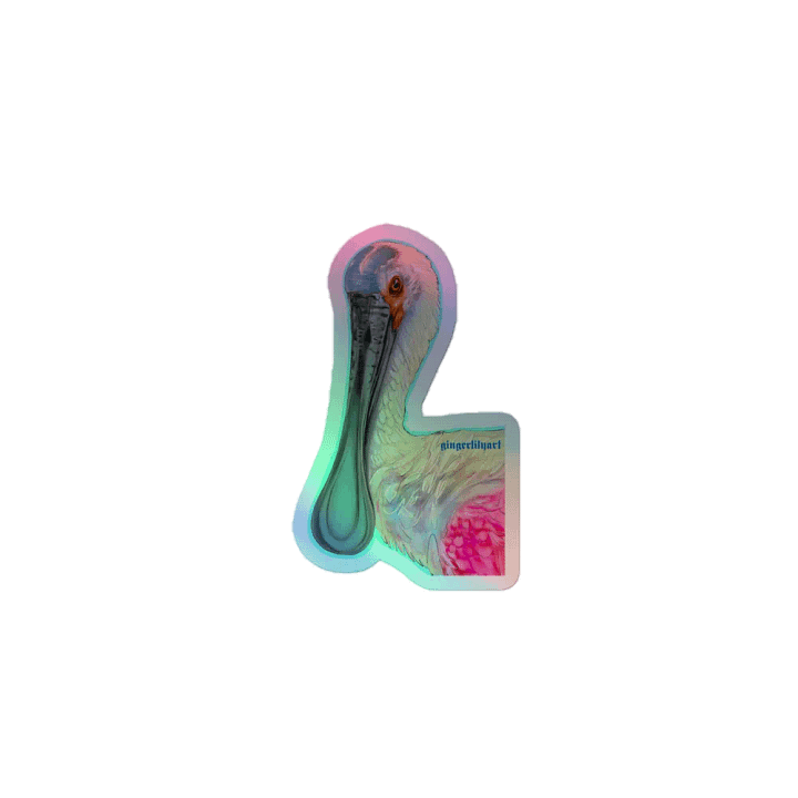 spoonbill sticker product image (1)