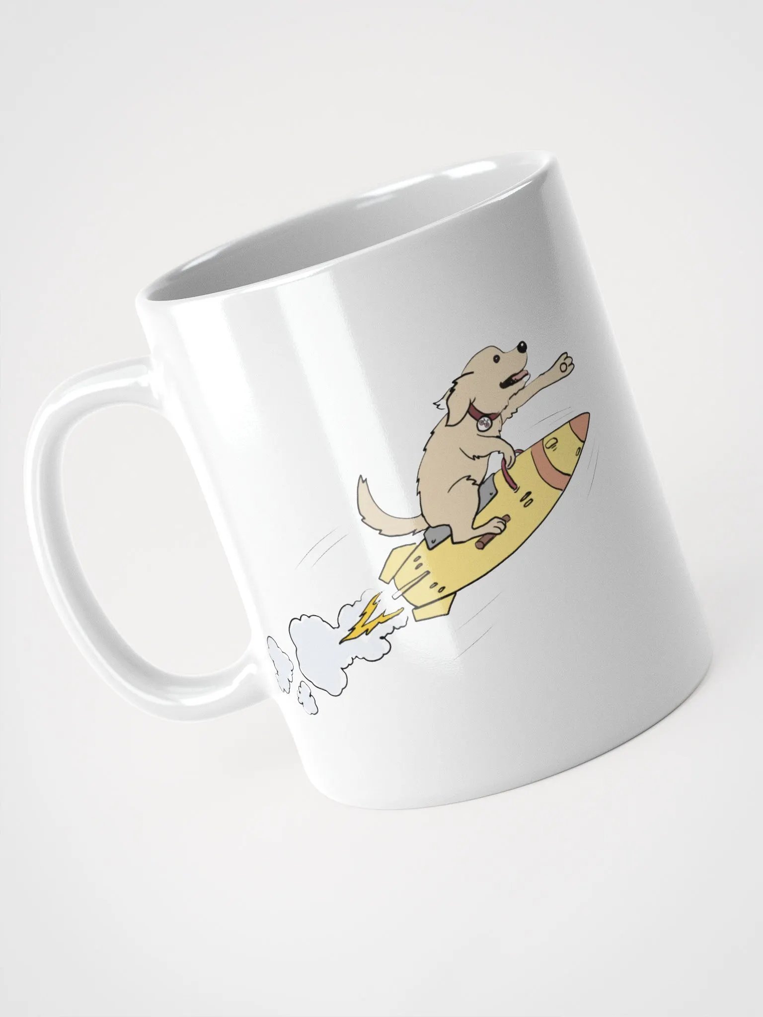 Retriever Mug (Investing Is Not Rocket Science) product image (1)