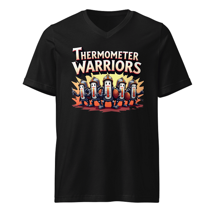 Warrior Thermometer V-Neck T-Shirt product image (1)