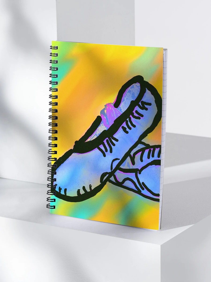 Ballet Shoe Flaws Spiral Notebook with 140 dotted pages product image (4)
