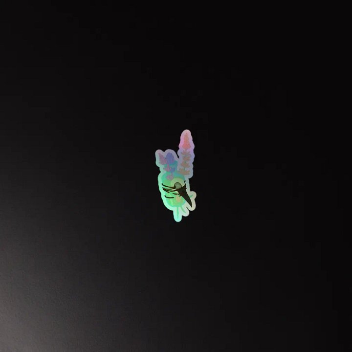 Potion holographic sticker product image (2)