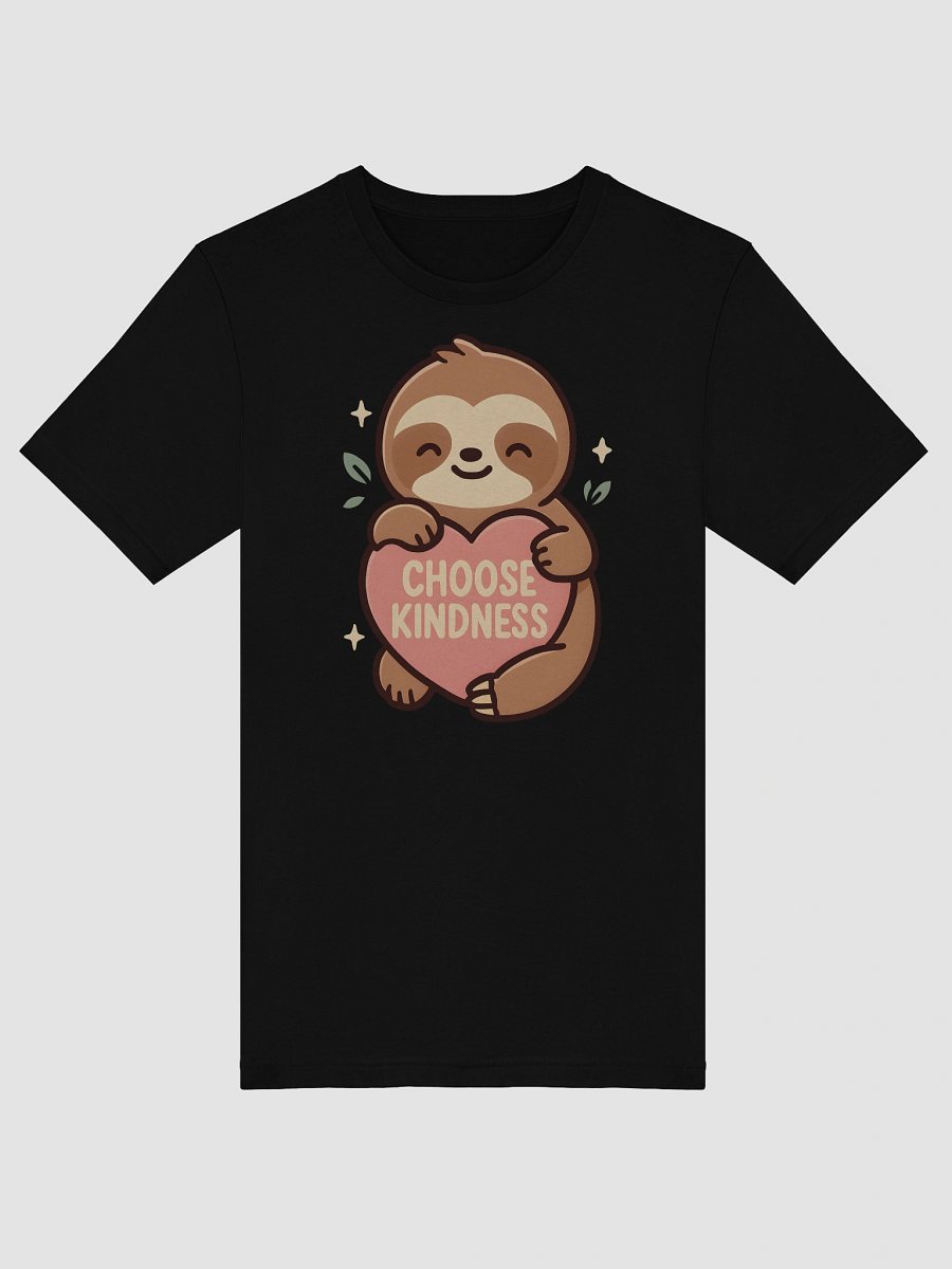 Cheerful Sloth Kindness T-Shirt product image (5)