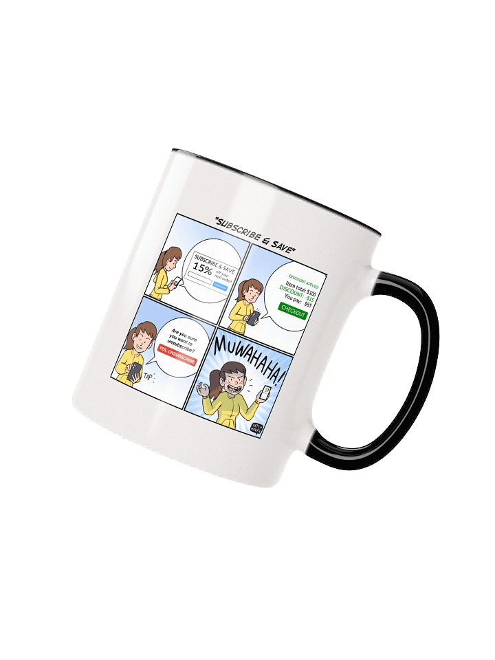 "Subscribe & save" mug product image (4)