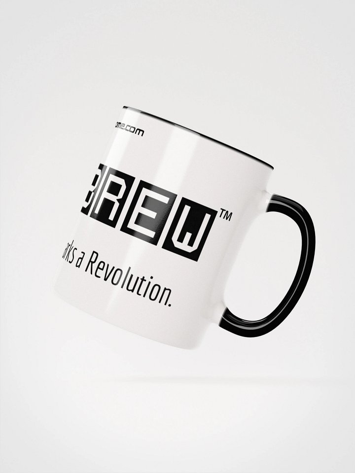 NETBREW™ Mug – “Where Every Cup Sparks a Revolution” product image (3)