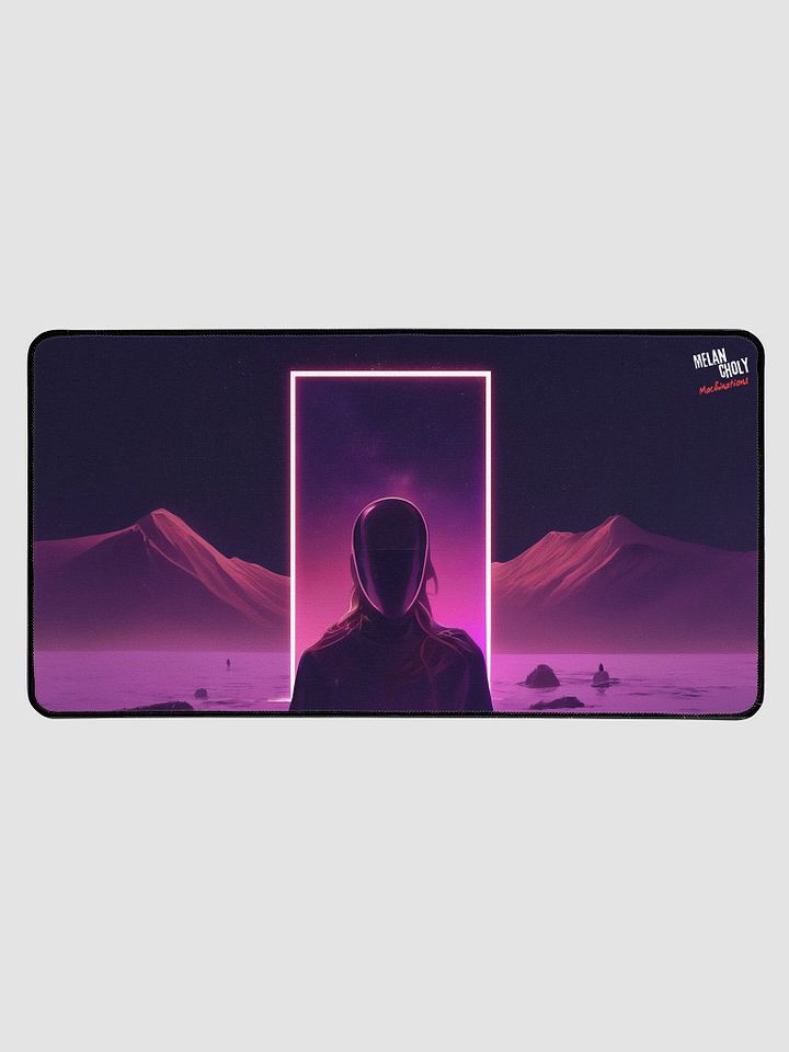 Neon Solitude Desk Mat product image (1)