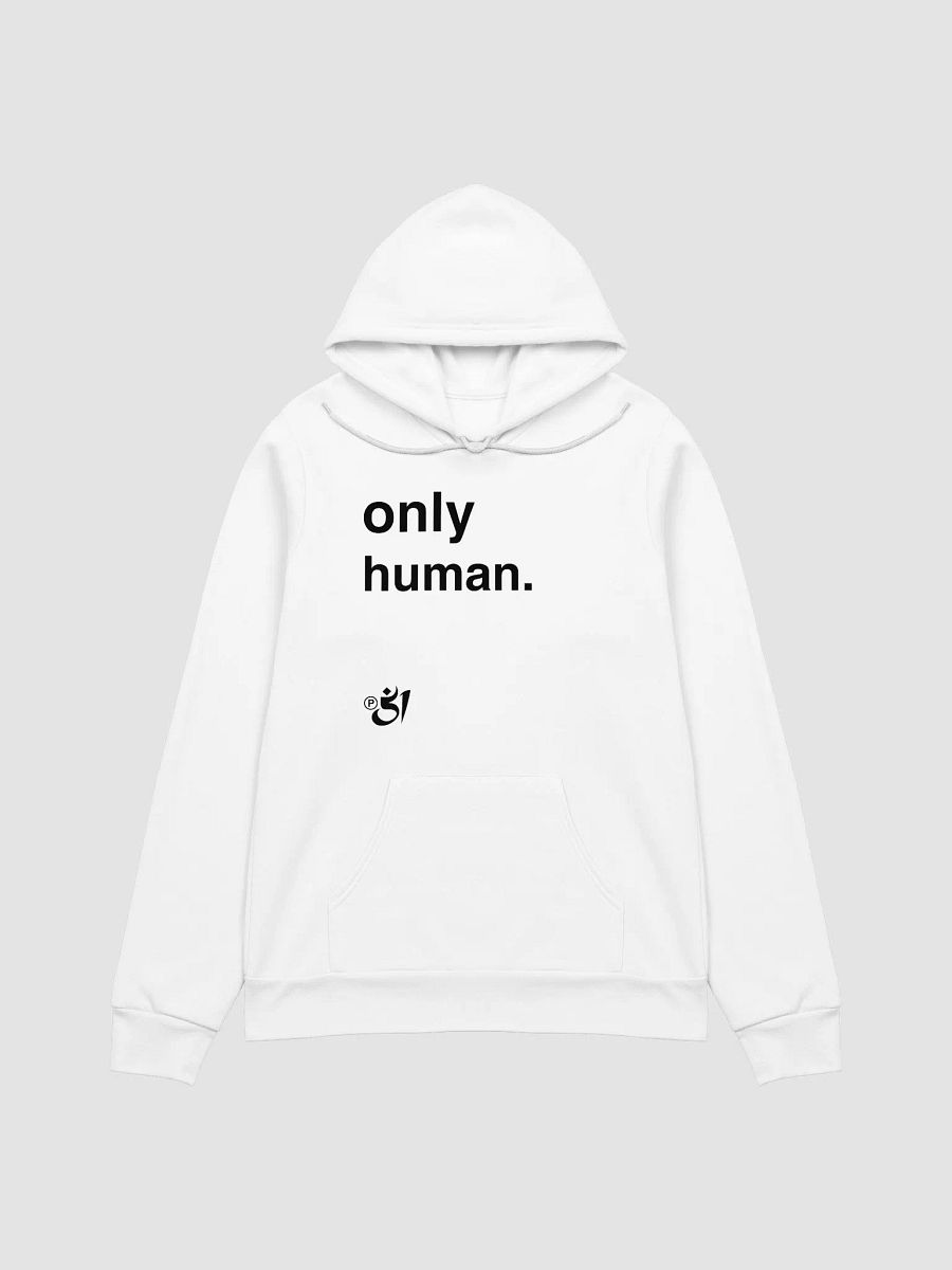 only human. hoodie product image (1)