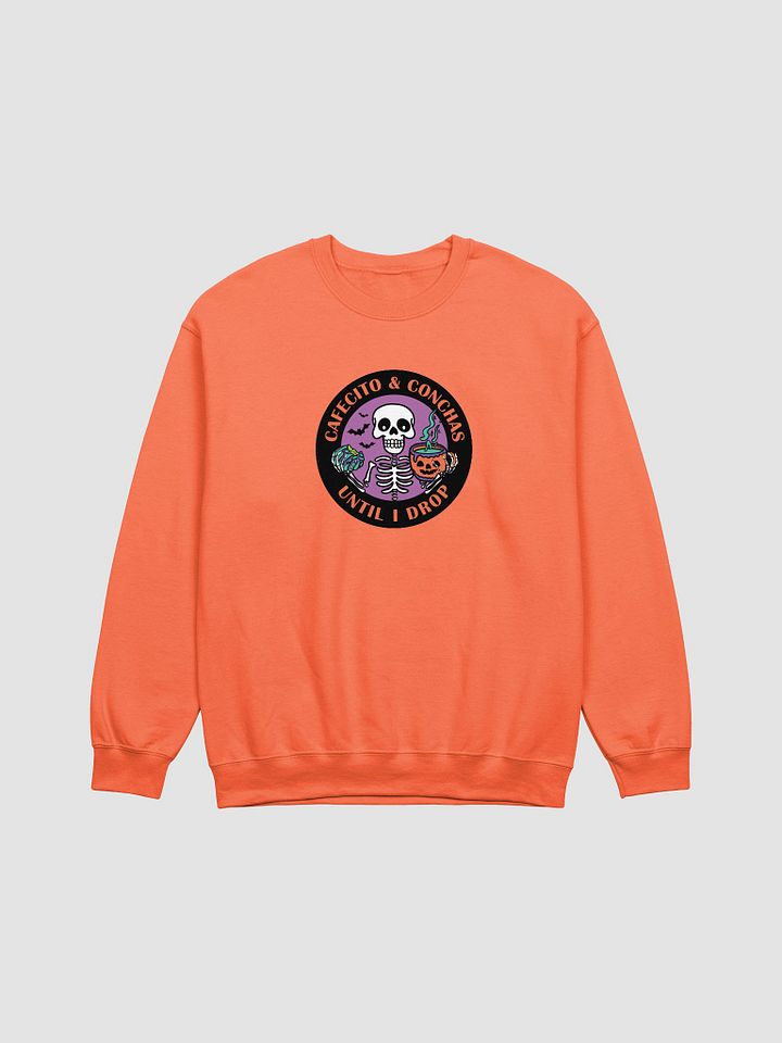 Cafecito and Conchas Halloween Skeleton Classic Crewneck Sweatshirt product image (1)