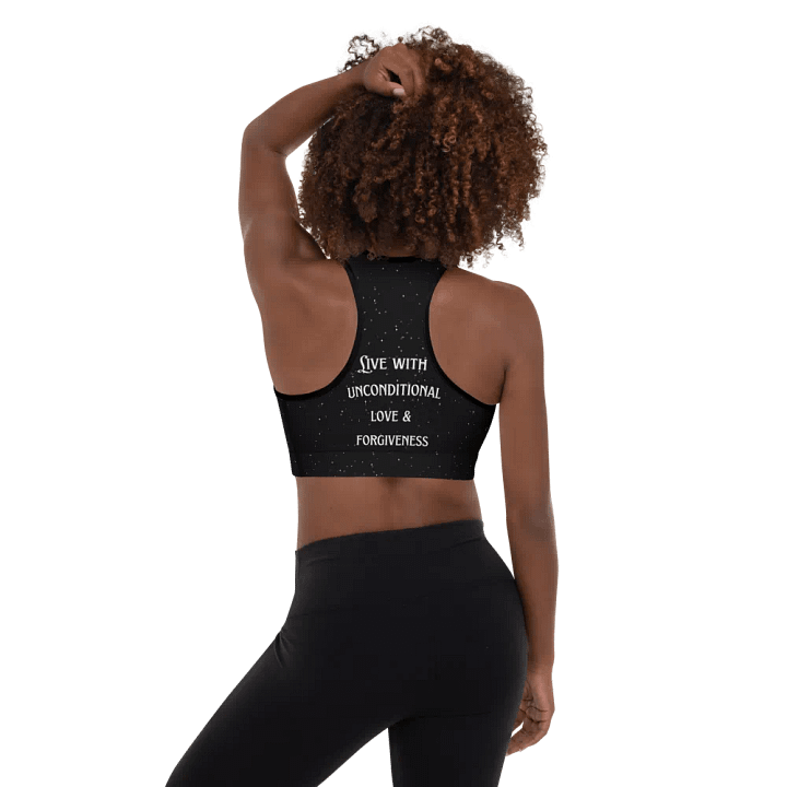 Celestial Crescent Moon Sports Bra product image (2)
