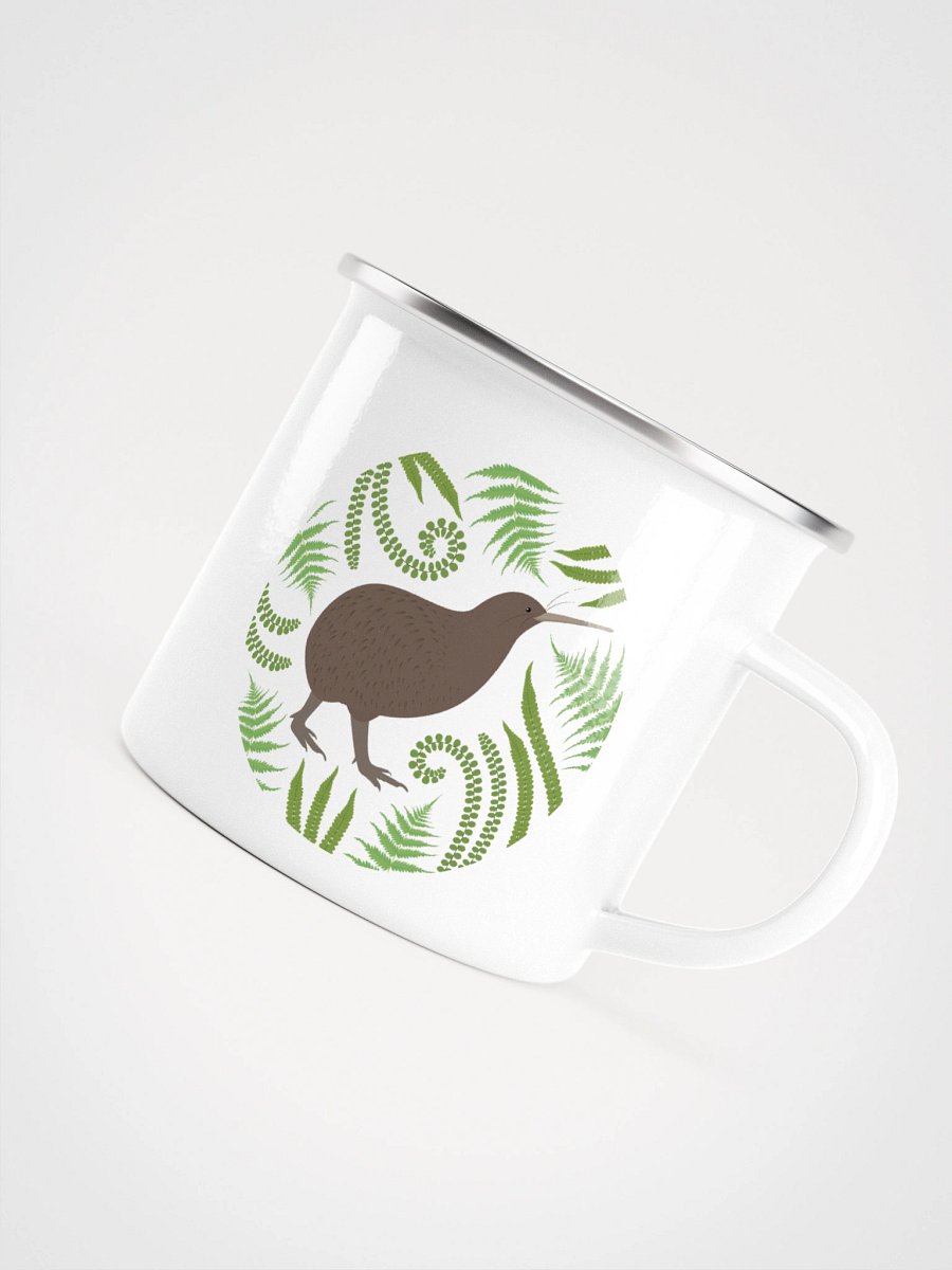 Kiwi and Fern Enamel Mug product image (5)