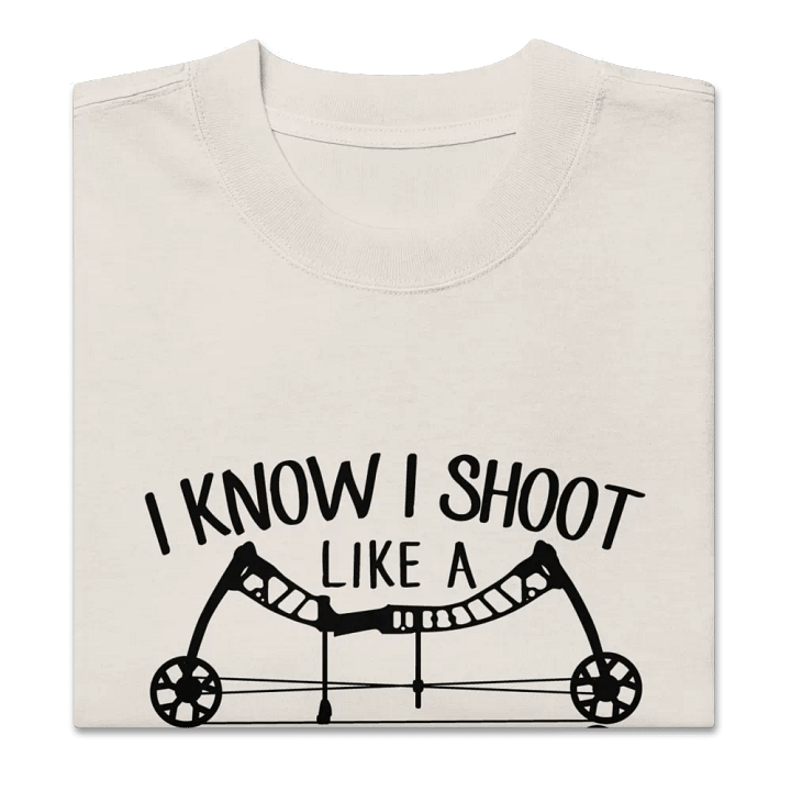 GHTVHub-Shoot Like a Girl Vintage Vibes Boxy Tee product image (18)