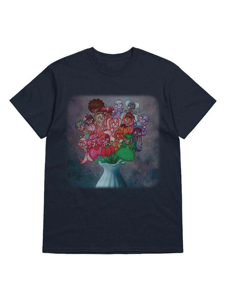 Whimsical Floral Friends T-Shirt product image (1)