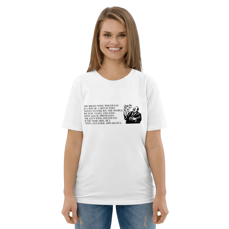 THE RIGHT-WING POLITICIAN IS A SON OF A FUNNY SHIRT product image (5)
