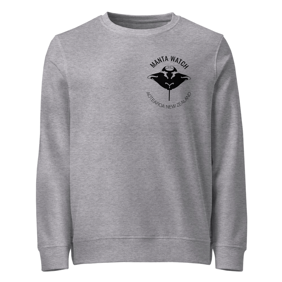 Manta Unisex Sweater (Black Logo) product image (3)