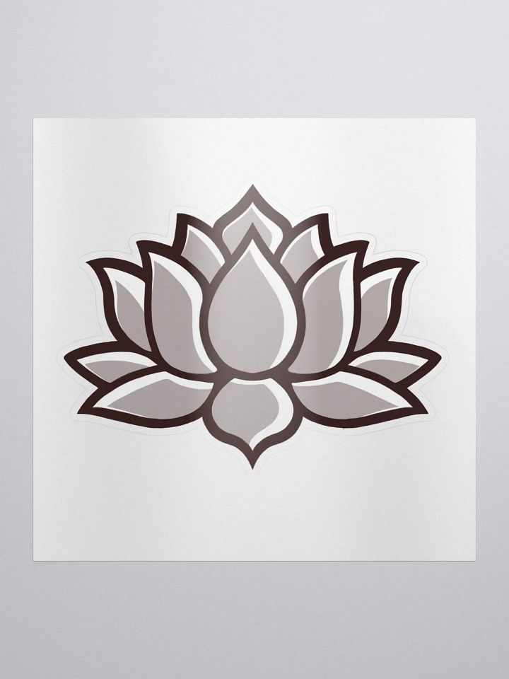 Lotus Logo Sticker product image (1)