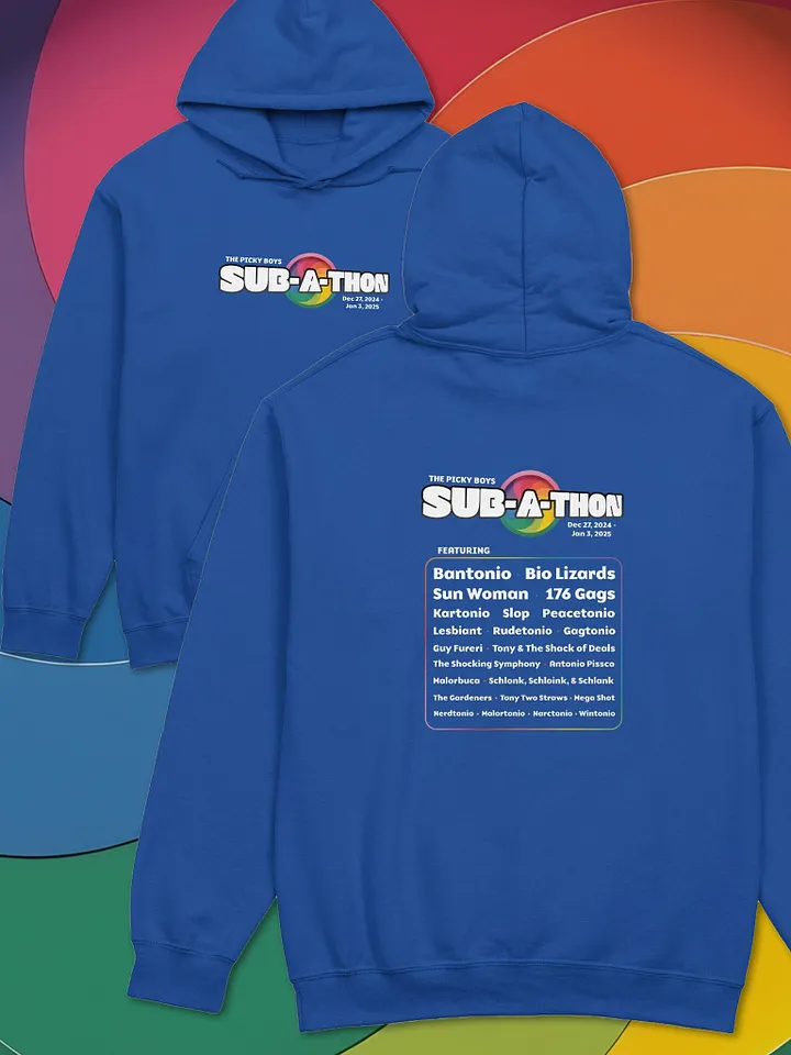 Subathon Lineup Hoodie (4 Colors) product image (1)
