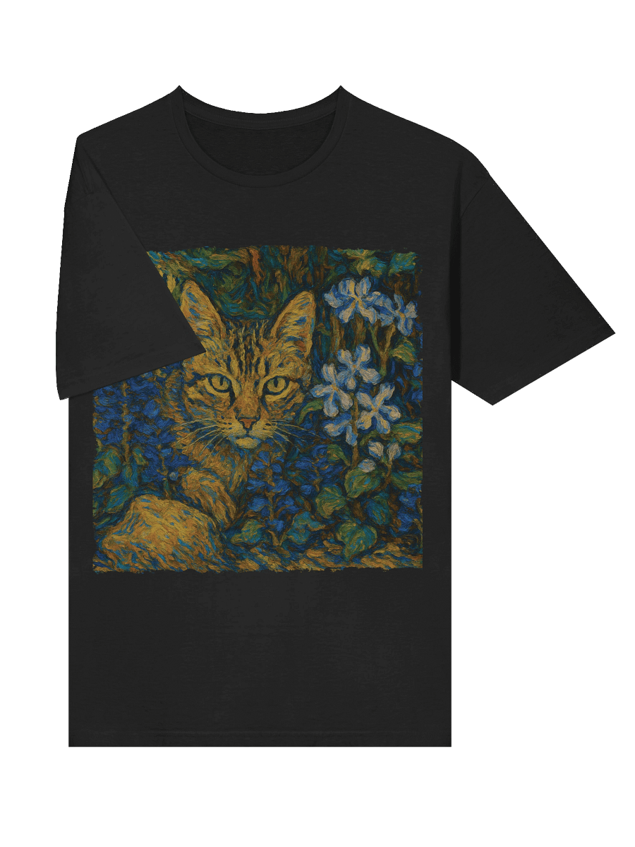 Feline Among Flowers T-Shirt product image (34)