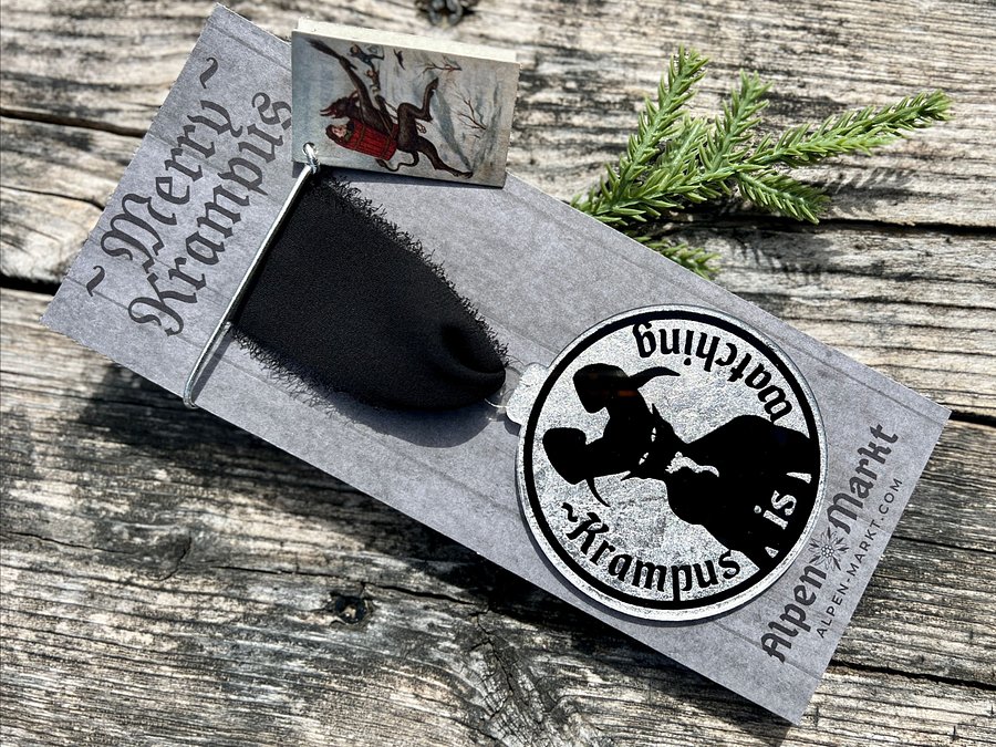 Krampus is Watching - Ornament with Story Card product image (5)