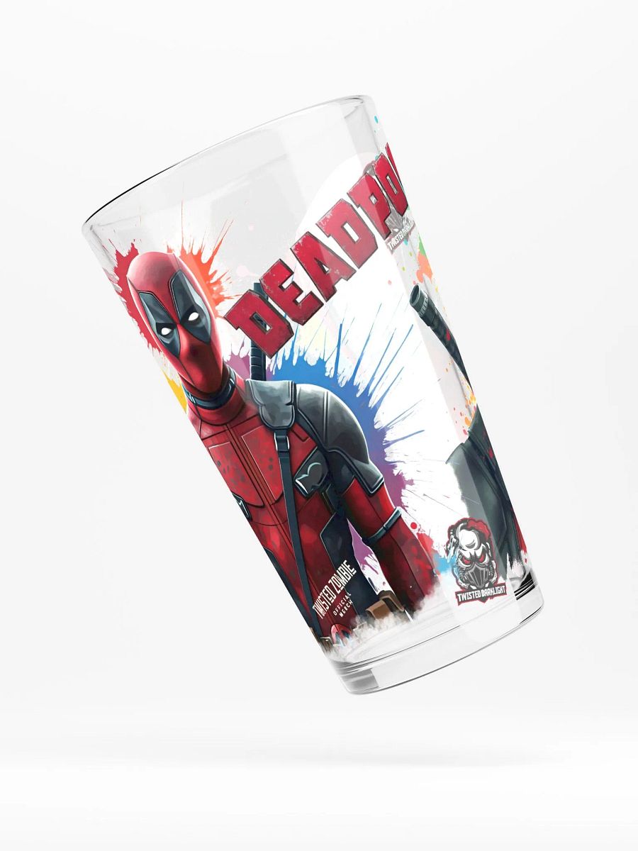 Deadpool: Unicorn Tears - shaker pint glass. product image (4)