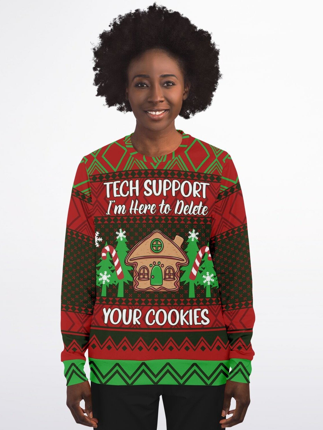 Tech Support Christmas Sweater 