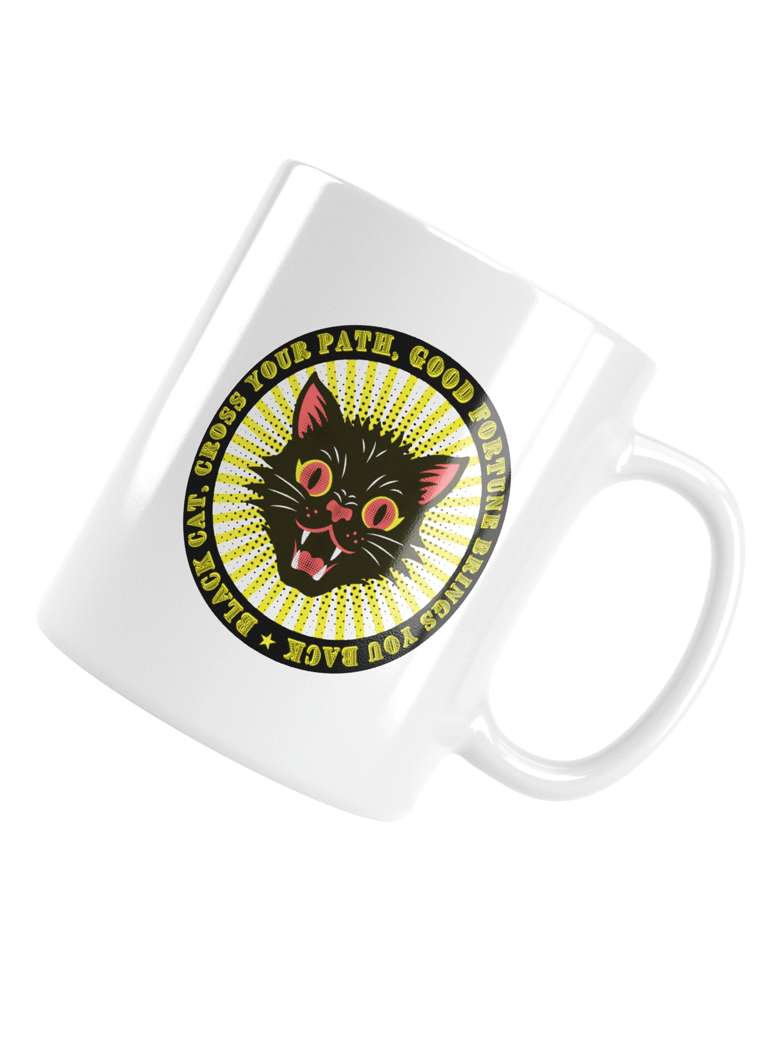 Lucky Black Cat Mug product image (13)