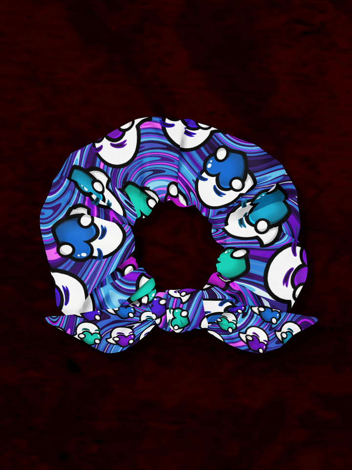Vaporwave Heartspam Scrunchie product image (1)