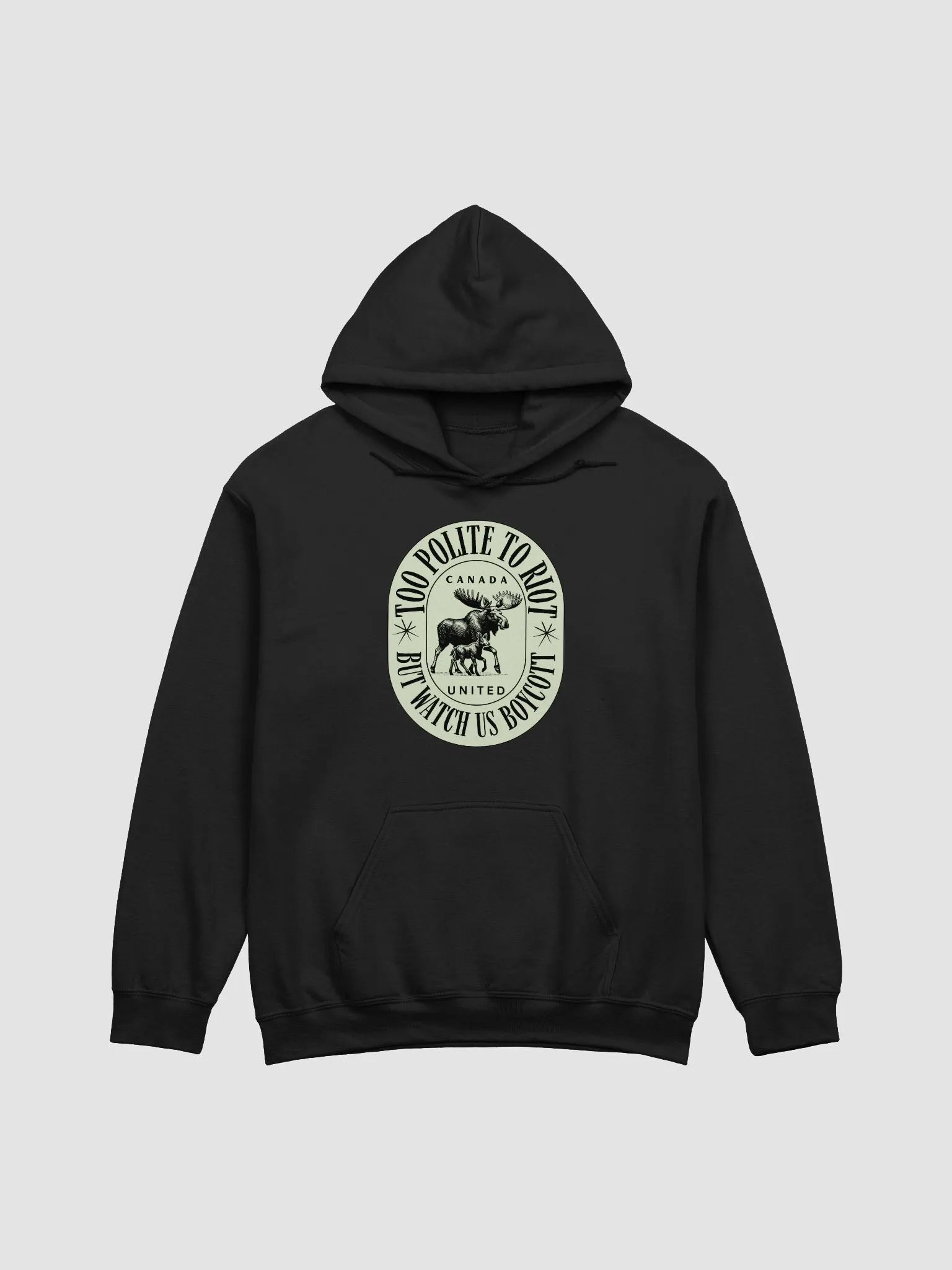 Canada United Moose Hoodie product image (2)
