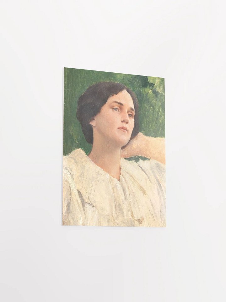 "The Artist's Wife (Isa Ruston)" by Adolf Hirémy-Hirschl Poster product image (2)