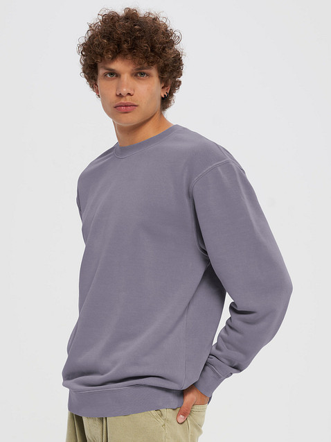 Photo showing Independent Trading Co. Unisex Midweight Pigment Dyed Sweatshirt