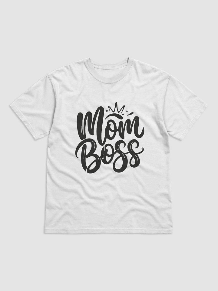 Crowned Mom Boss Tee product image (1)