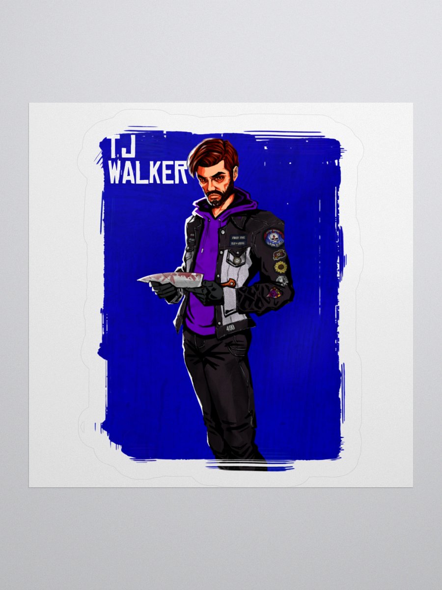 TJ Walker Portrait Sticker product image (2)