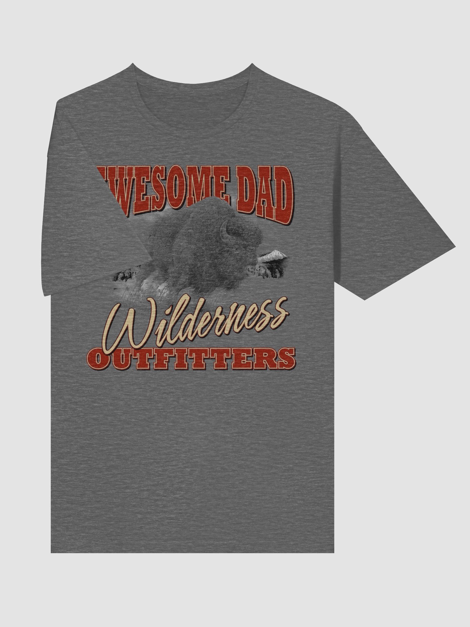 Wilderness Outfitters The Journey Of An Awesome Dad Gifts for Dads T-shirt product image (5)