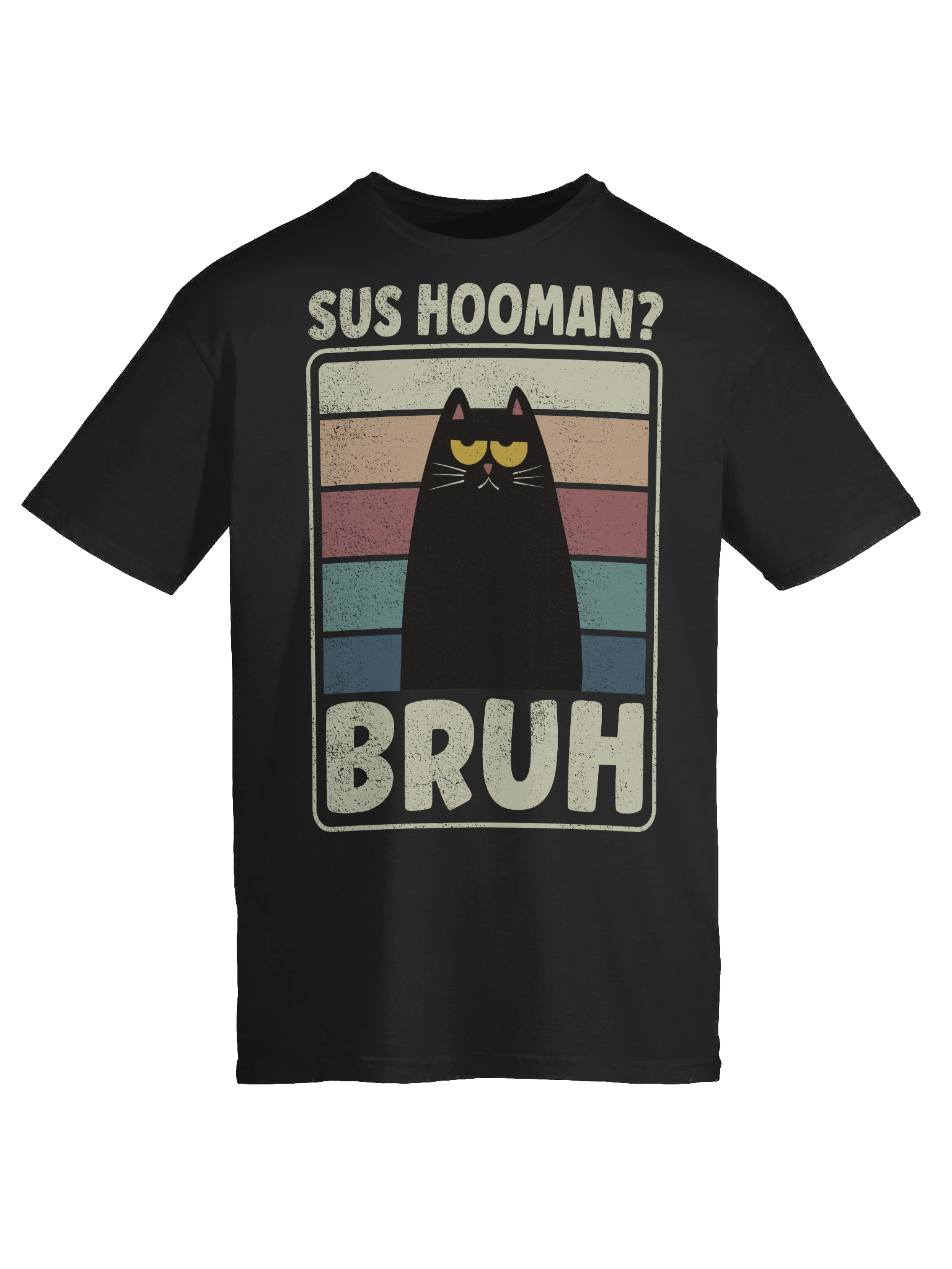 Bruh Cat SUS HOOMAN T-Shirt product image (51)
