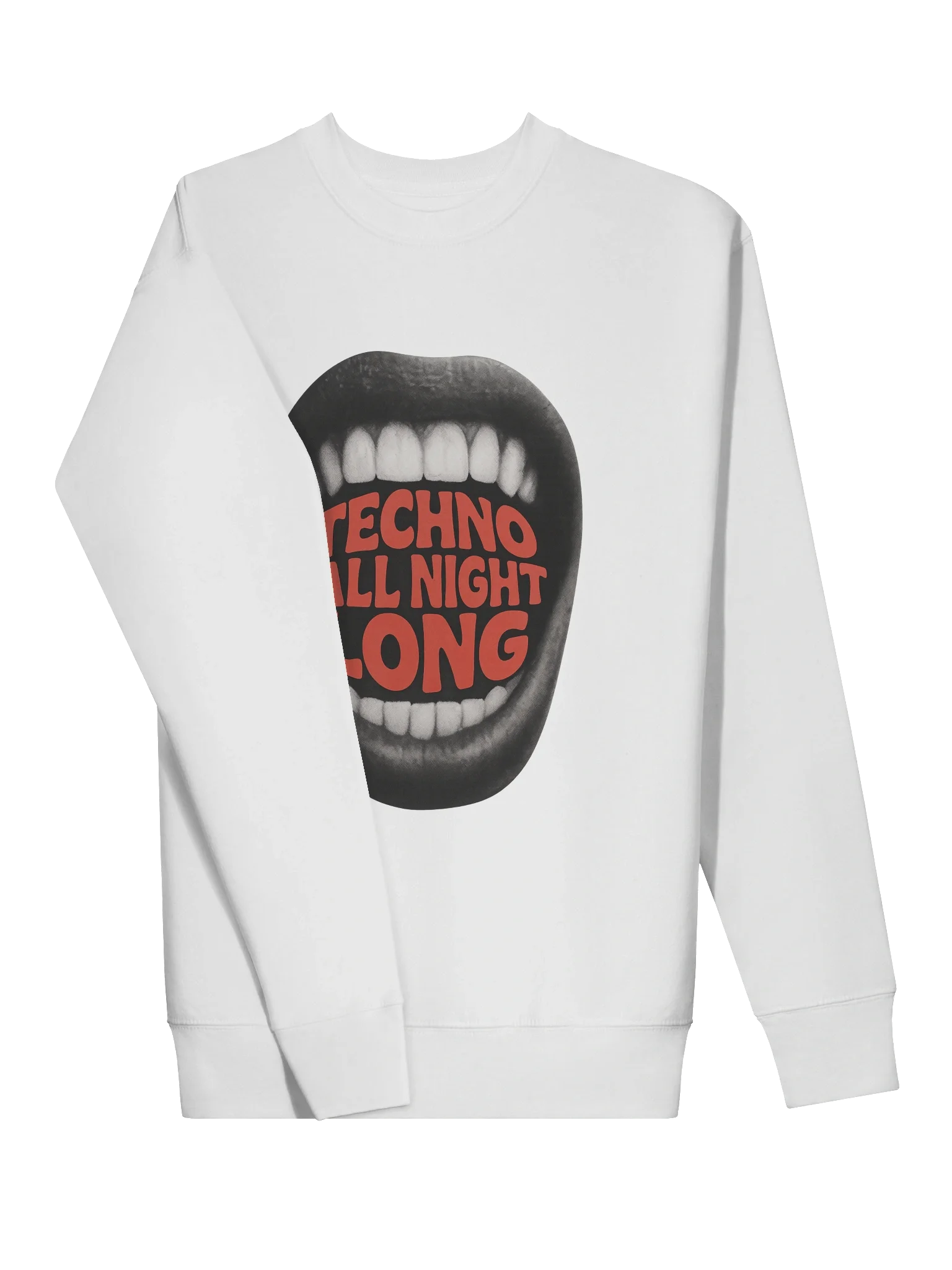 TECHNO ALL NIGHT LONG – Rave-Ready Statement Design product image (3)