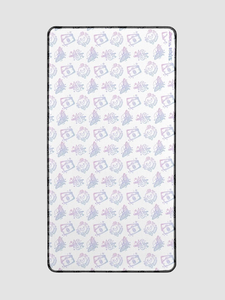 White Intuitive Tarot Reading Desk Mat for Focus & Clarity product image (3)