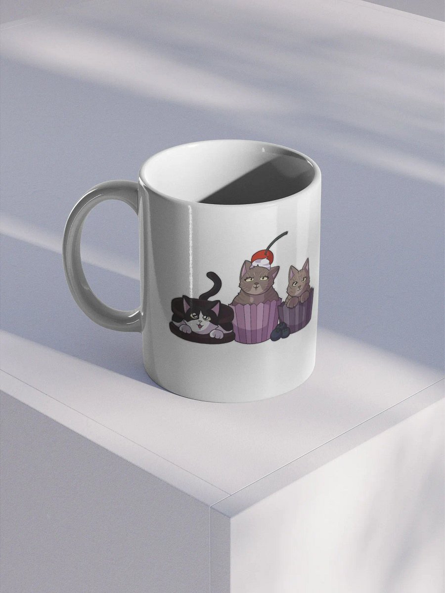 Mug with THE three cats product image (1)