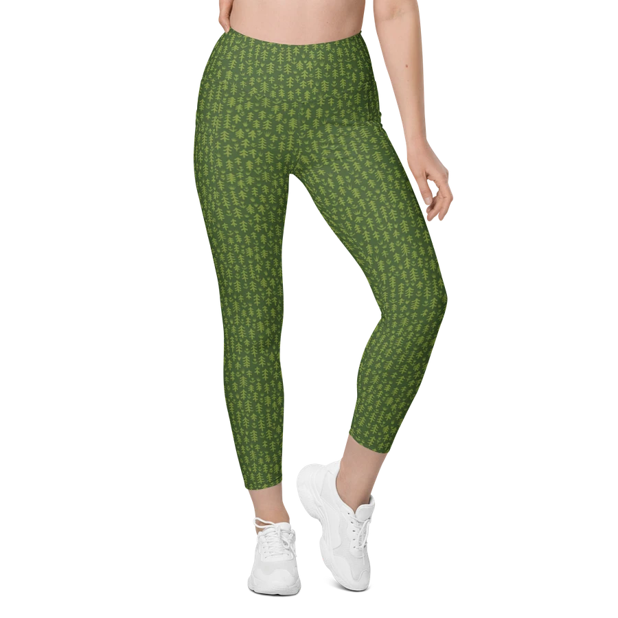 More Trees Please Leggings with Pockets - Green product image (5)