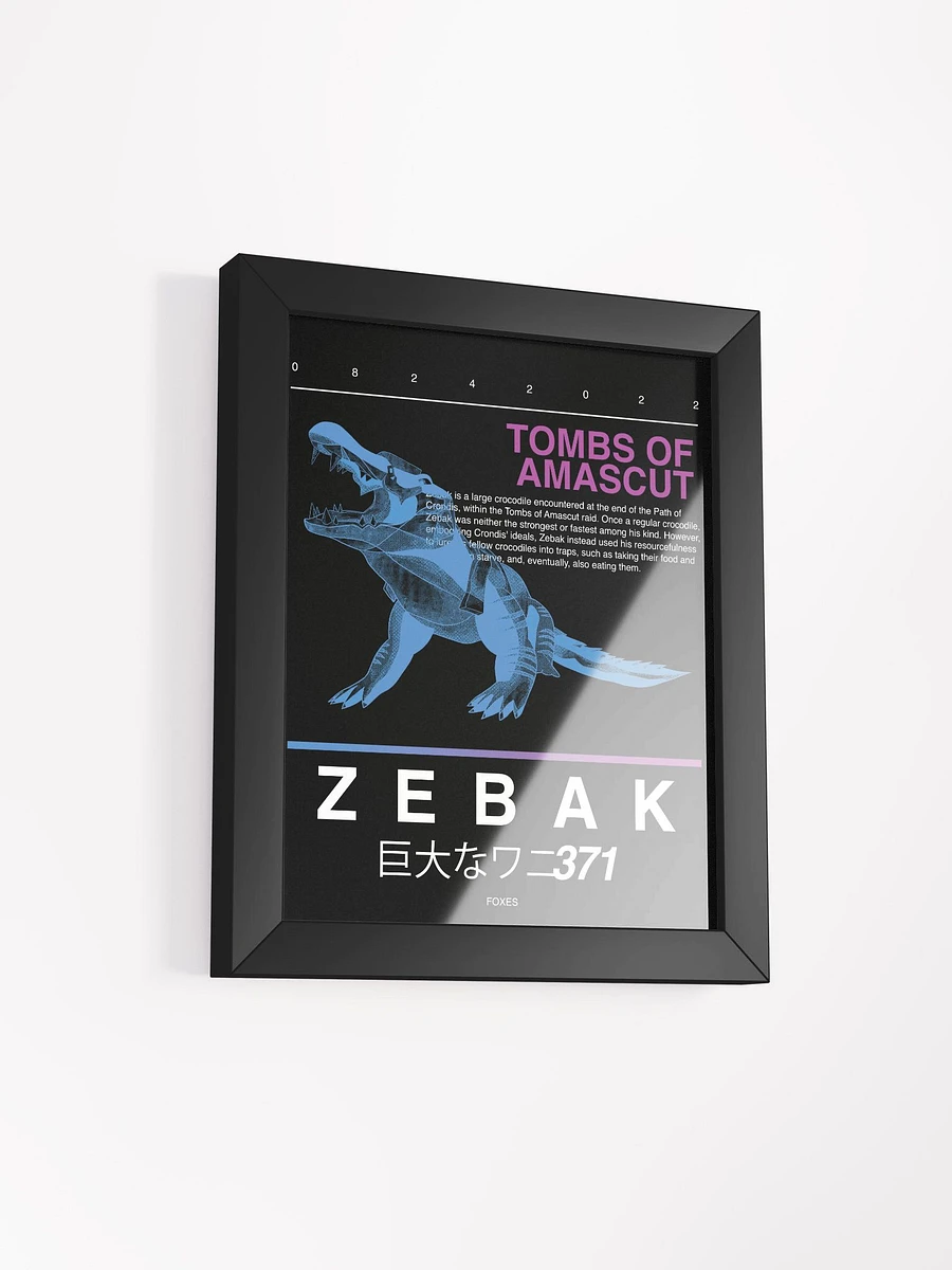 Zebak - Framed Print product image (2)