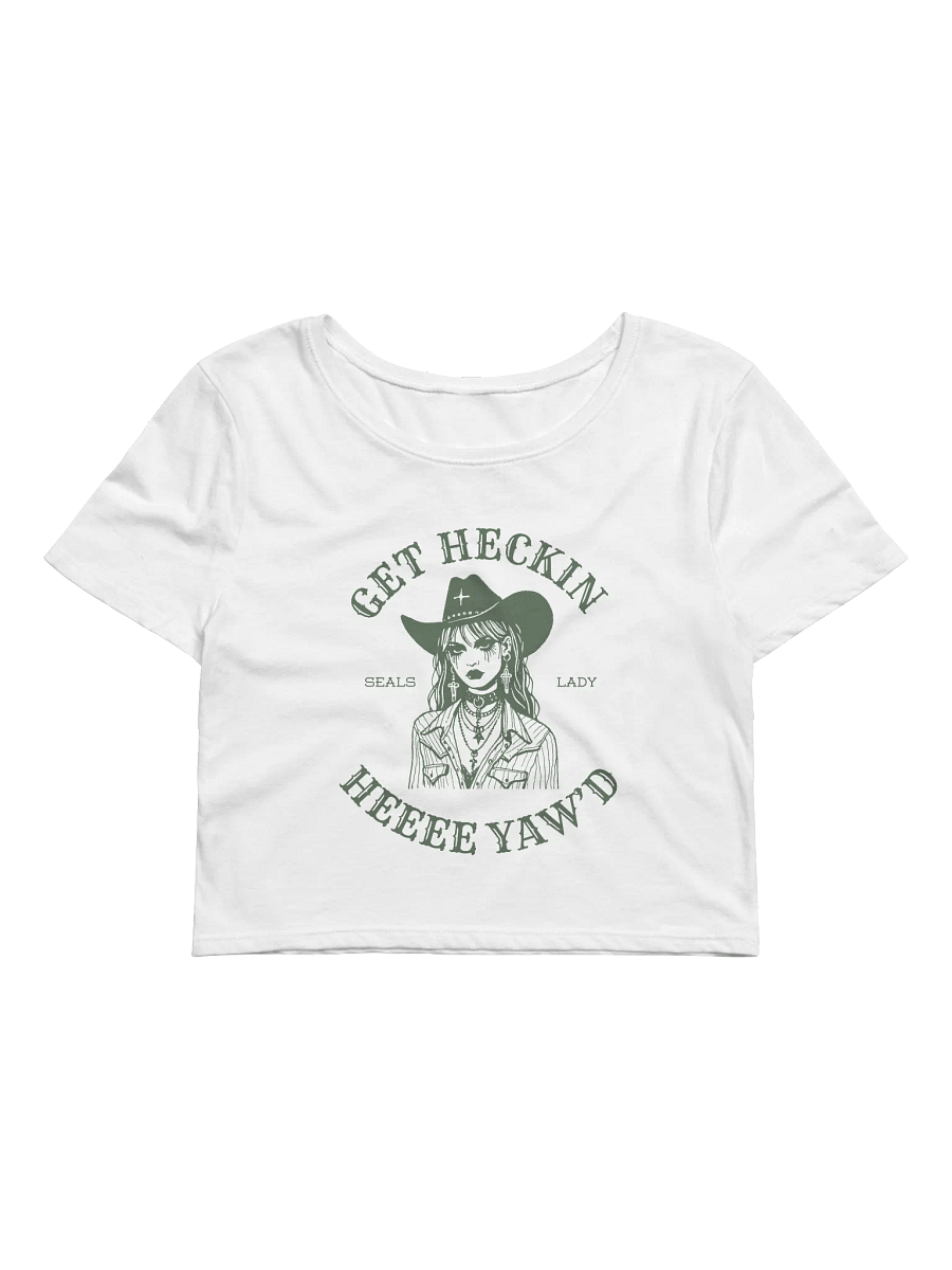 Heeee Yaw Crop Top - Green product image (1)