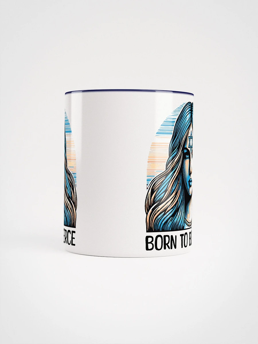 Born to Be Fierce Jewish Woman Mug product image (16)