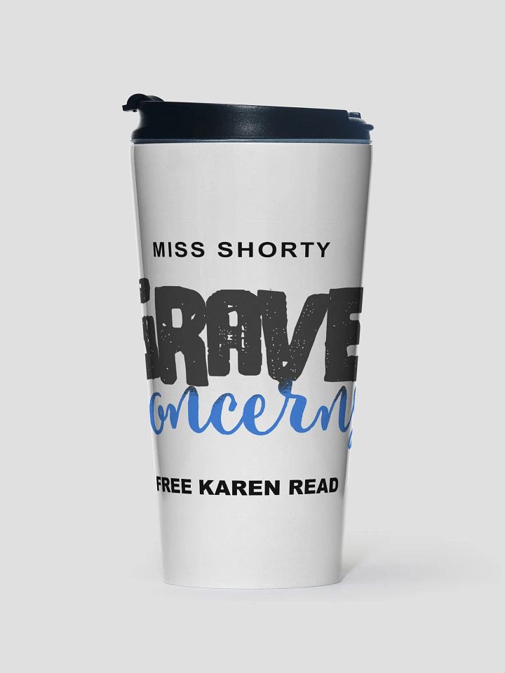 Oh Judge Bev .. She has Grave Concerns Travel Tumbler product image (1)