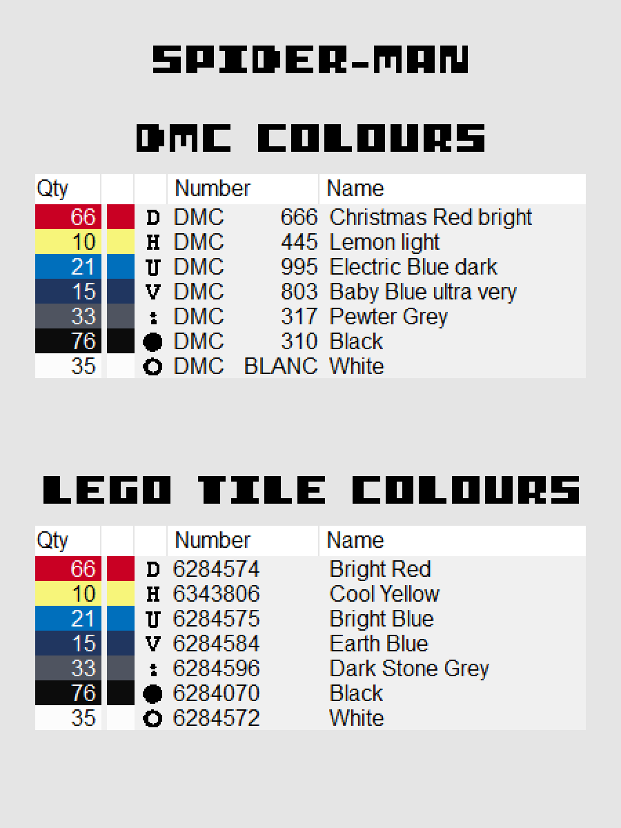 Spider-Man Pixel Art product image (4)