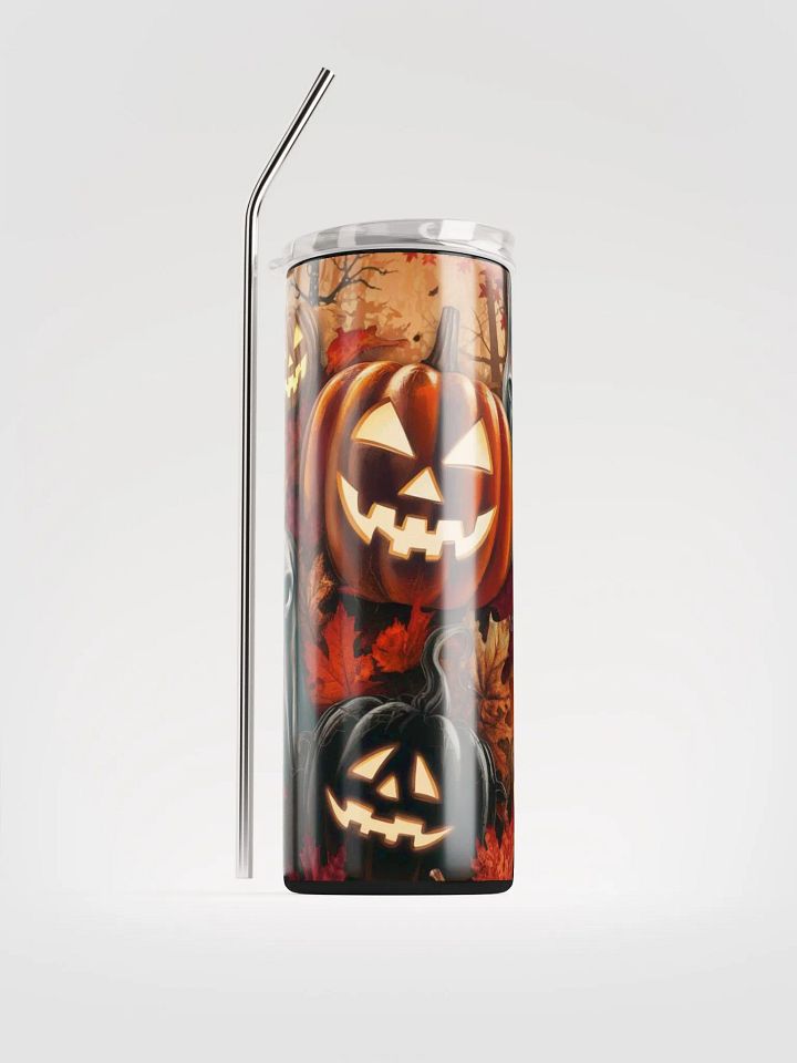 Spooky Stainless: Halloween-Theme Tumbler product image (1)
