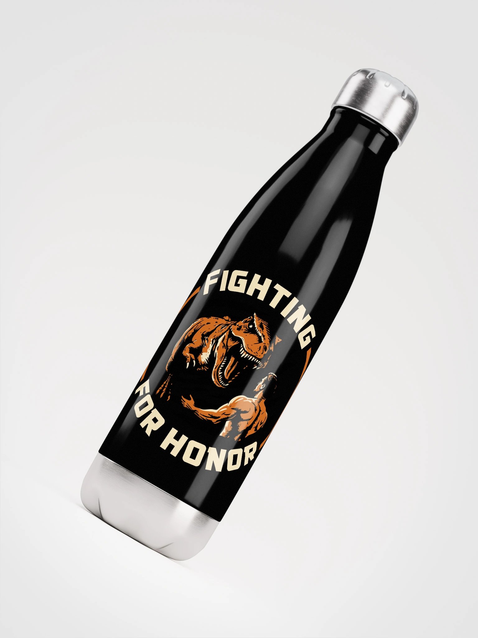 Fighting For Honor Stainless Steel Water Bottle product image (7)