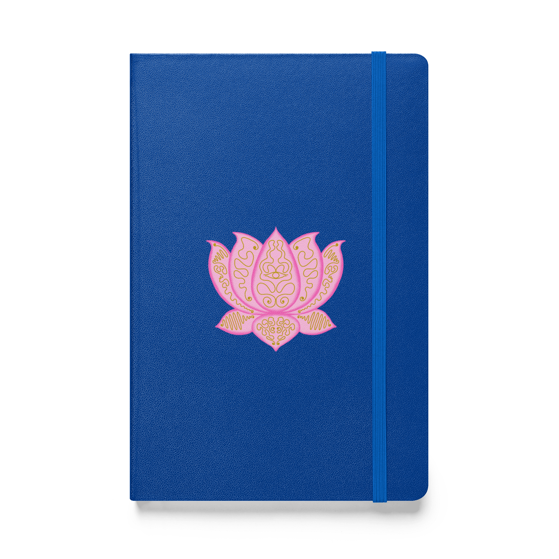 Golden Lotus Hardcover Notebook product image (1)