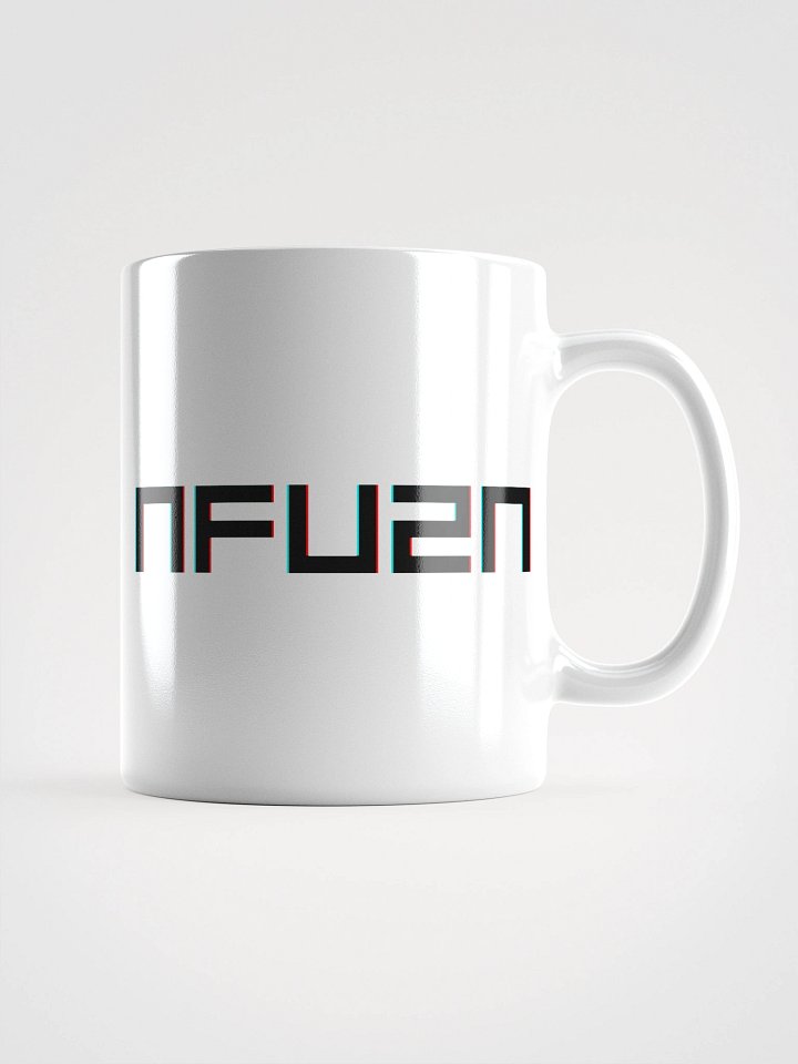NFUZN White Glossy Mug product image (1)