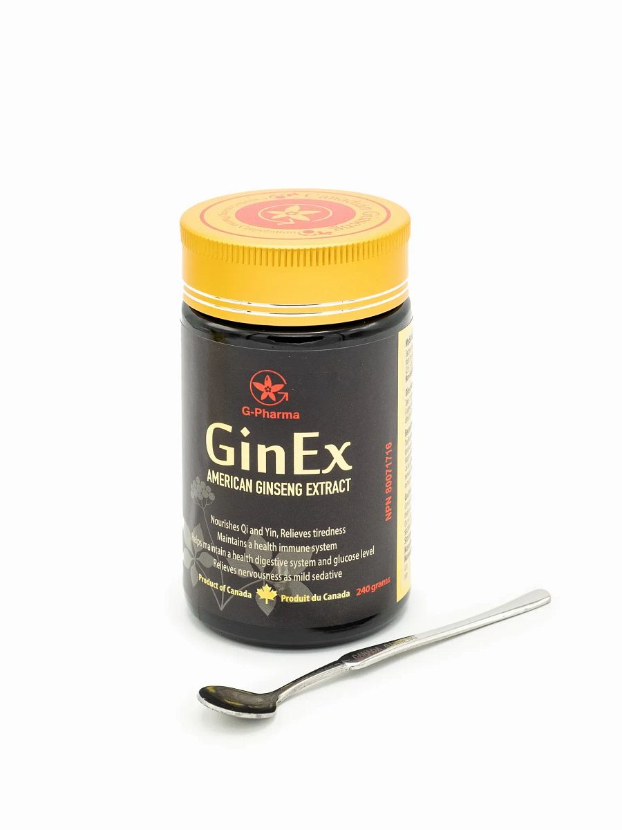【特惠】GinEx®西洋蔘黑膏滋240g*一瓶｜送黑膏滋滴劑*2瓶 product image (3)