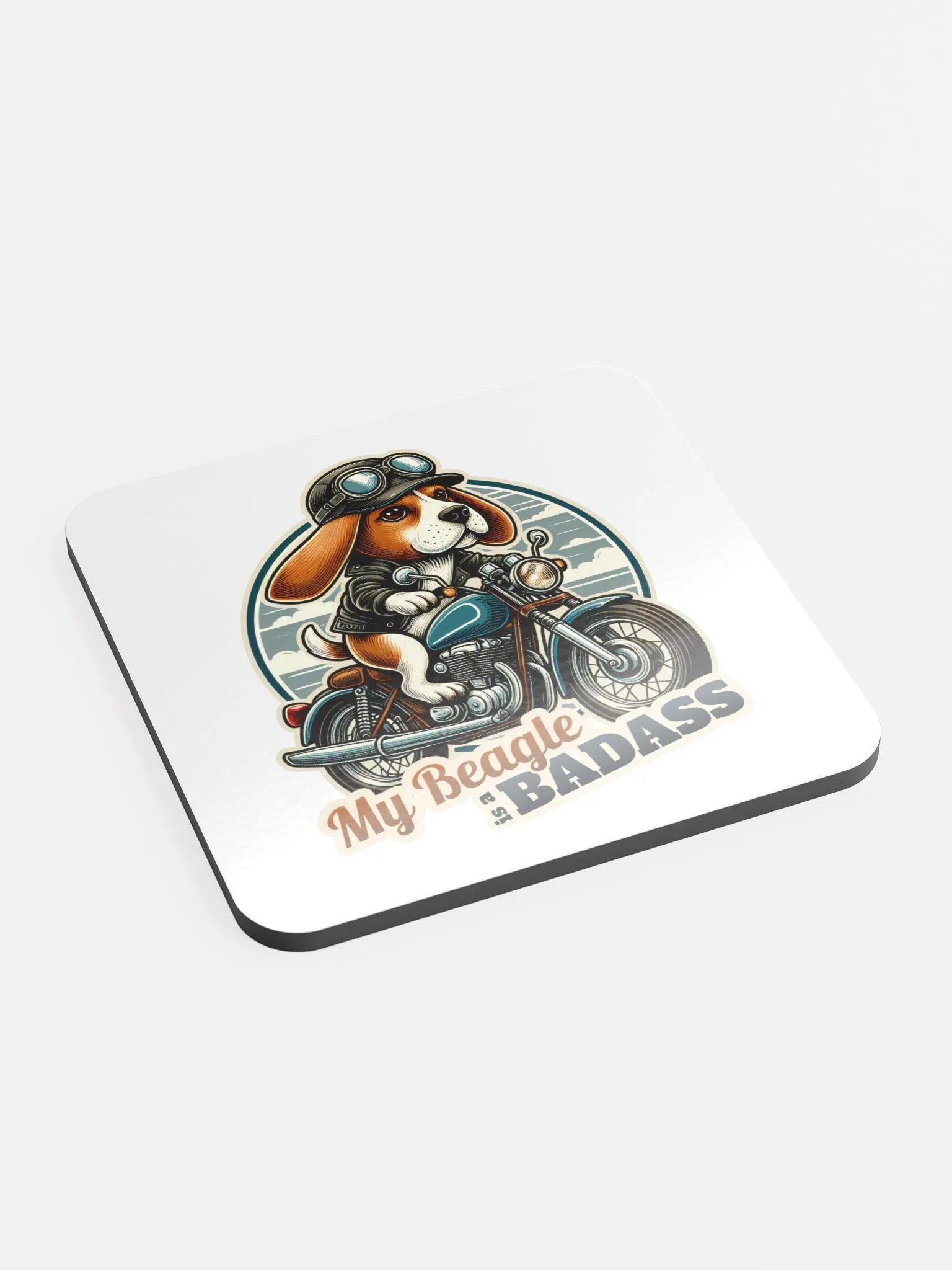 Badass Beagle - Coaster product image (2)