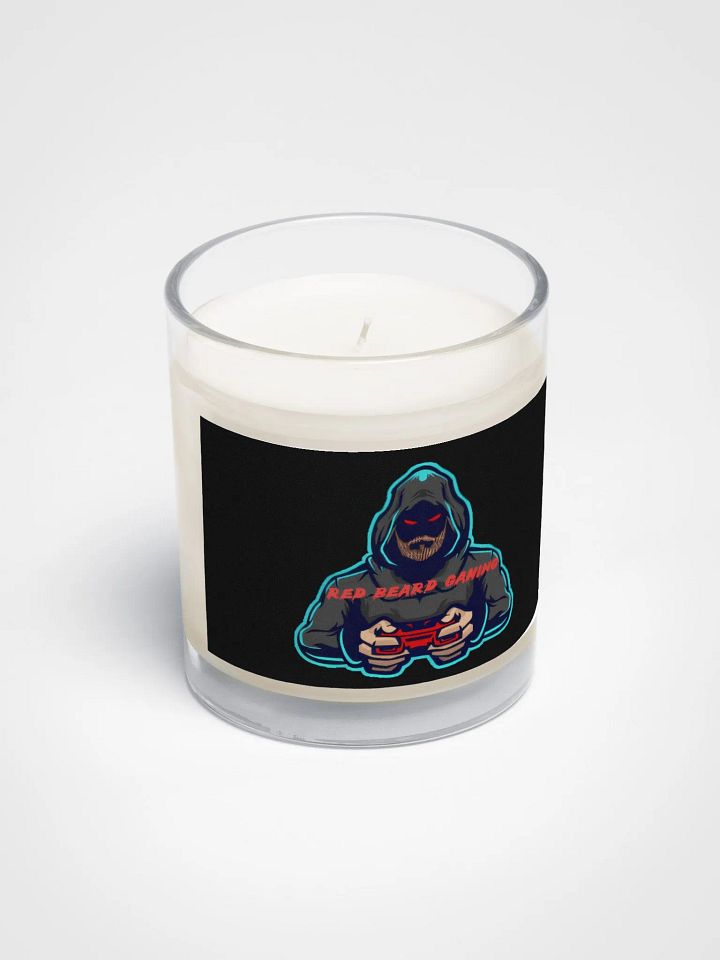 Red beard gaming candle product image (2)