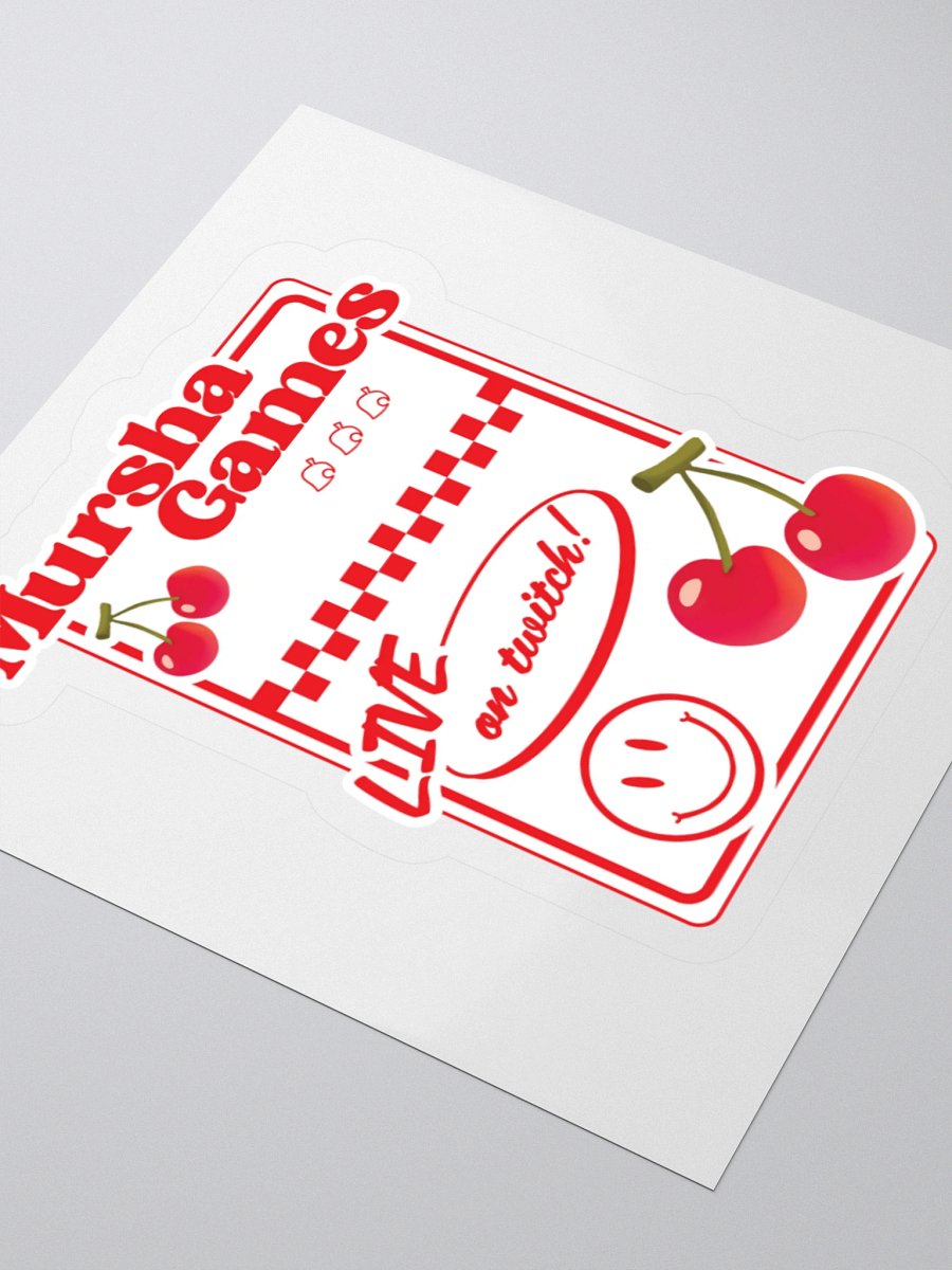 MurshaGames - Live On Twich Sticker product image (3)