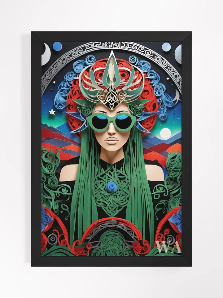 Winter Wiccan 12 - Framed Matte Poster product image (4)